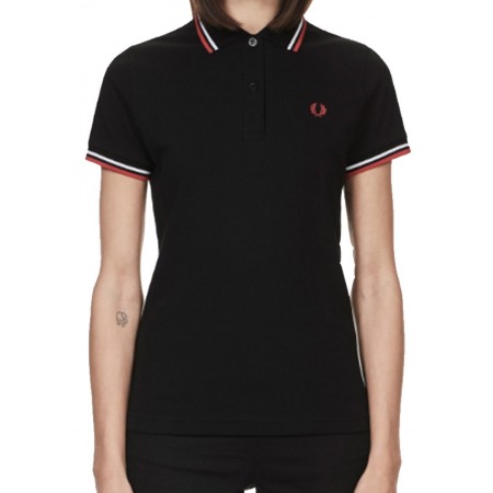 POLO FRED PERRY FEMME MADE IN ENGLAND G12 /186