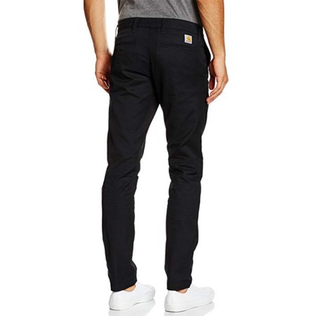 PANTALON CHINO CARHARTT SID-PANT NOIR