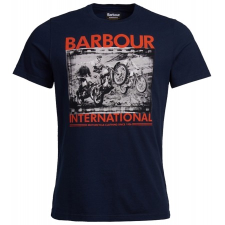 Tee Shirt BARBOUR International Steve McQueen Biker The Store Boys Diffusion