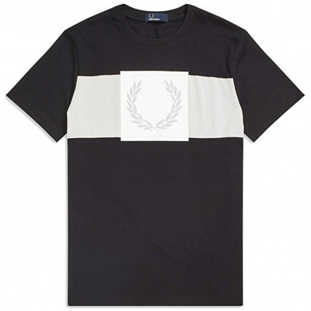 TEE SHIRT FRED PERRY PRINTED LAUREL WREATH