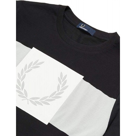 TEE SHIRT FRED PERRY PRINTED LAUREL WREATH