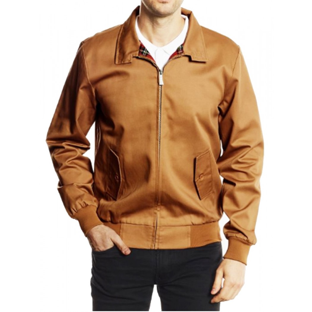 Blouson Harrington Caramel