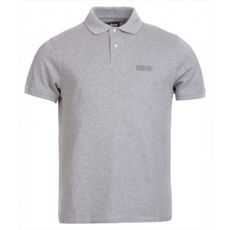 Polo Barbour International Piqué Gris