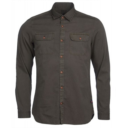 Chemise Barbour International SMQ HENRI OLIVE