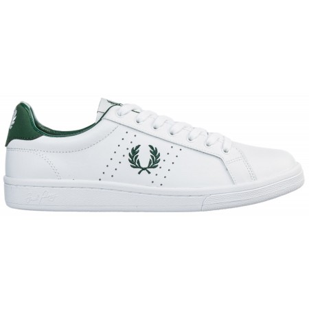 Baskets Fred Perry B8321 Leather White