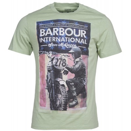Tee Shirt Barbour International Steve McQueen