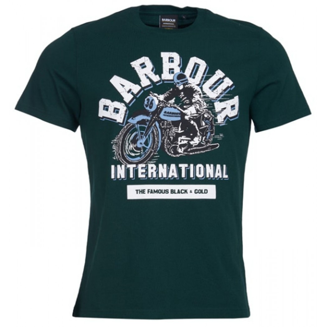 Tee Shirt Barbour Internationnal Rider Tee Shirt Barbour Internationnal Rider