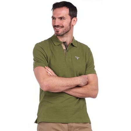 Polo Barbour Tartan Navy Olive