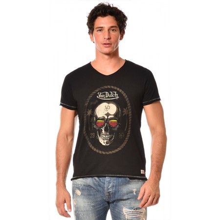 TEE SHIRT VON DUTCH COL V SUM