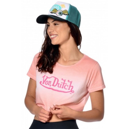 T-Shirt Crop Top Von Dutch