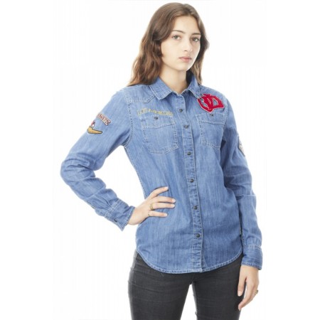 Chemise Von Dutch Denim Femme Lara