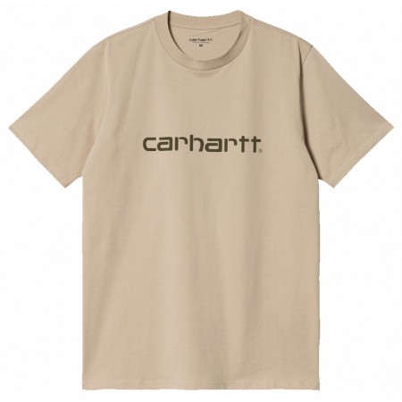 Carhartt Tee Shirt Carhartt Script Wip Wall/Cypress
