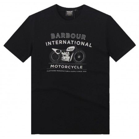 Tee Shirt Barbour International Motorcycle
