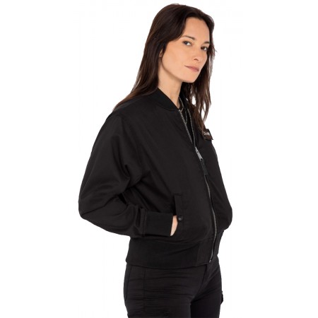 Bomber Femme Schott Noir