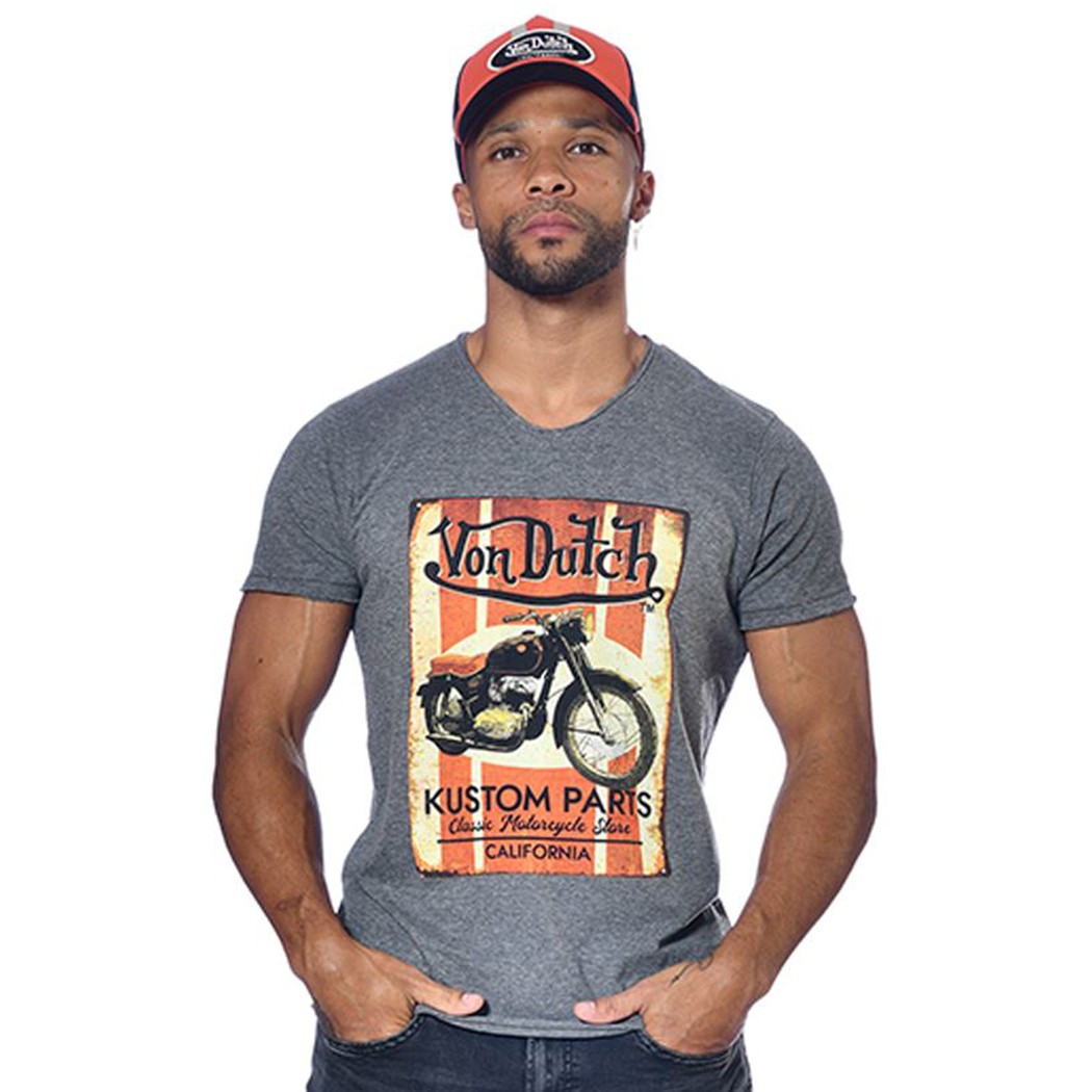 TEE SHIRT VON DUTCH KUSTOM PARTS TEE SHIRT VON DUTCH KUSTOM PARTS