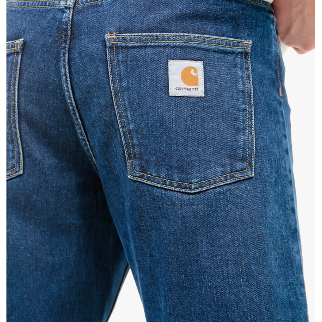 Carhartt newel pant blue stone best sale washed