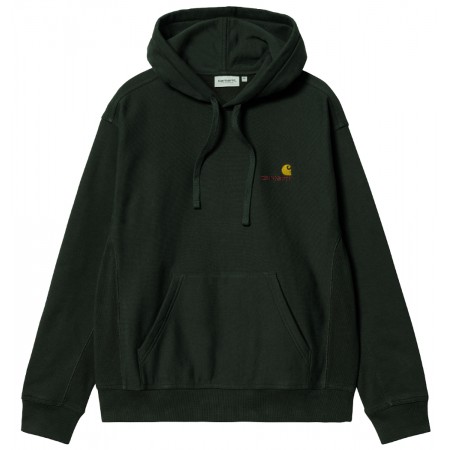 Carhartt-Sweat à capuche Carhartt American Dark Cedar