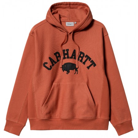 Carhartt Sweat Capuche Locker orange