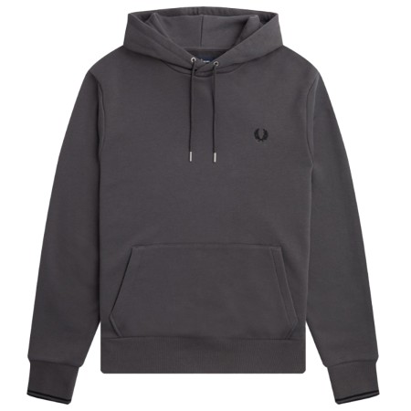 Fred Perry Sweat Capuche Gunmétal