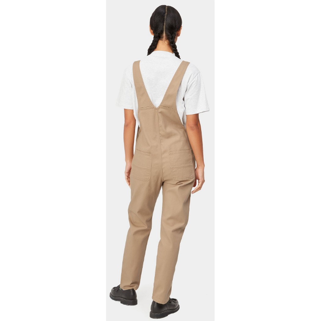 Carhartt Salopette Femme Dusty Brown