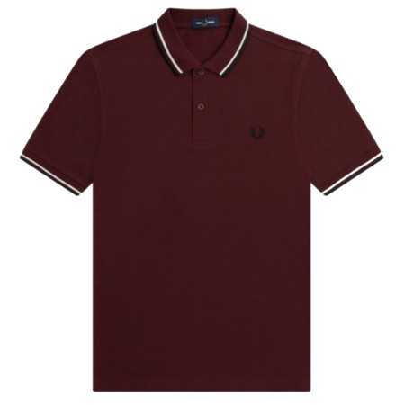 Fred Perry  Polo M3600 Slim Fit Bordeaux R97