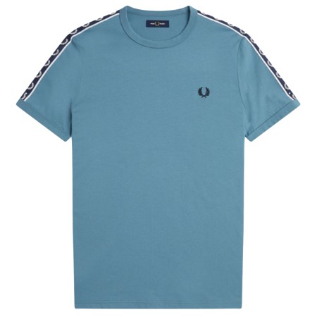 Fred perry T-shirt  Bleu Contrast