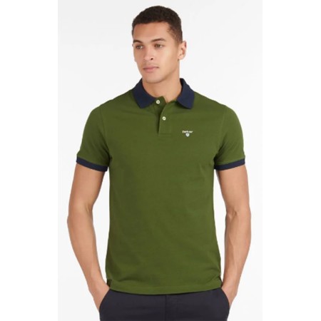 Barbour Polo Lynton Green