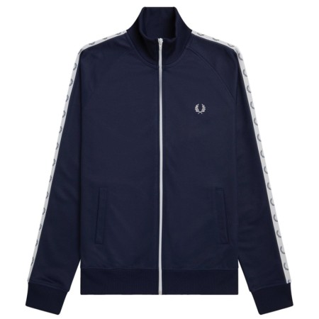 Veste de survêtement à bande FRED PERRY Marine