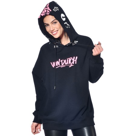 Sweat Capuche Von Dutch femme oversize