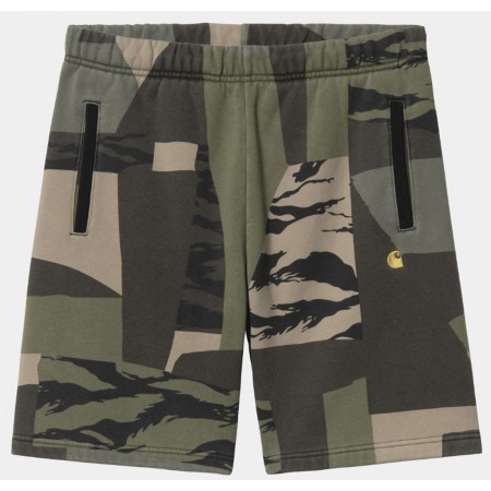 CARHARTT SHORT CHASE SWEAT CAMO