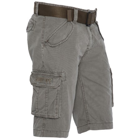 SHORT CARGO MULTIPOCHES SCHOTT GRIS