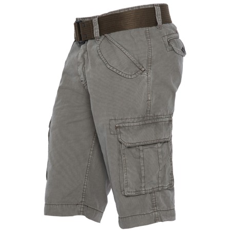 SHORT CARGO MULTIPOCHES SCHOTT GRIS