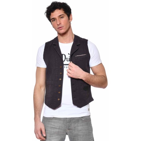 Gilet Von Dutch de tailleur homme ajustable