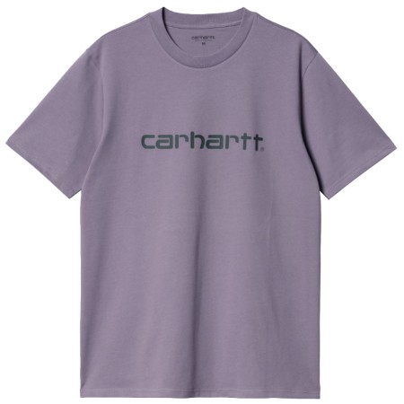 Tee Shirt Carhartt Wip Script Purple