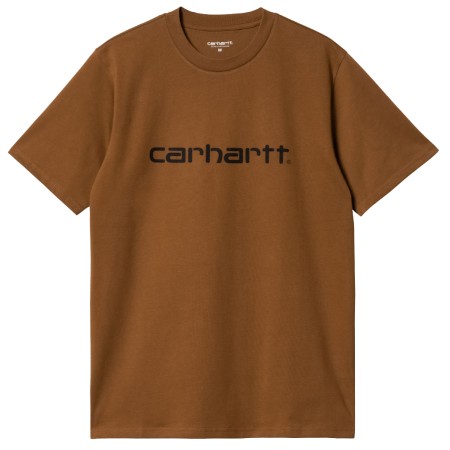 Tee Shirt Carhartt Wip Script Brown