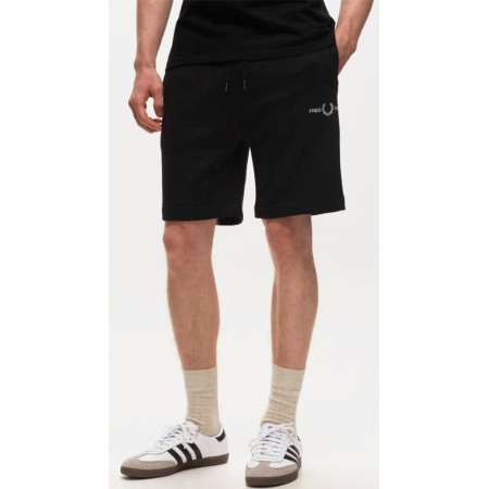 Short Sweat Fred Perry Black