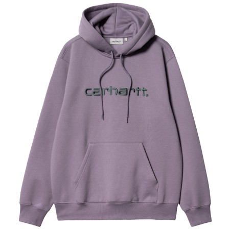 CARHARTT SWEAT CAPUCHE GLASSY/PURPLE