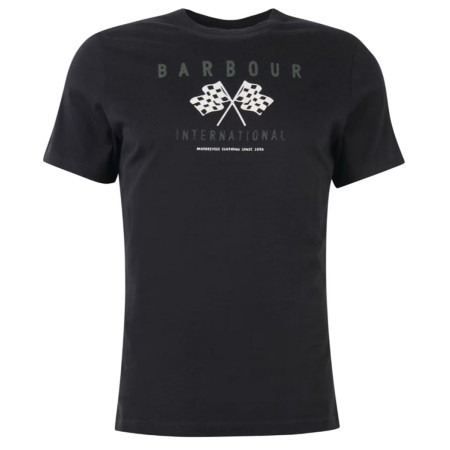 Tee Shirt Barbour International  Victory Noir