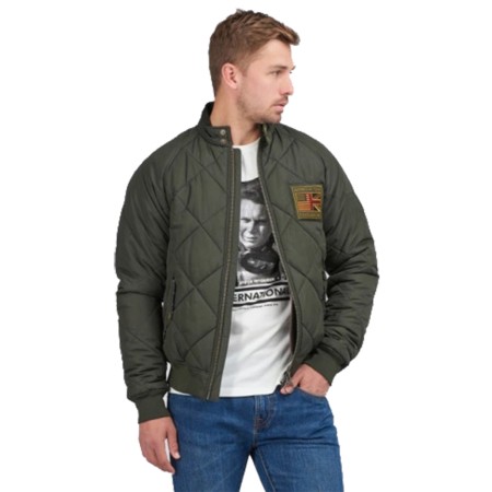 Blouson Matelassé Barbour Steve Mc Queen Sage