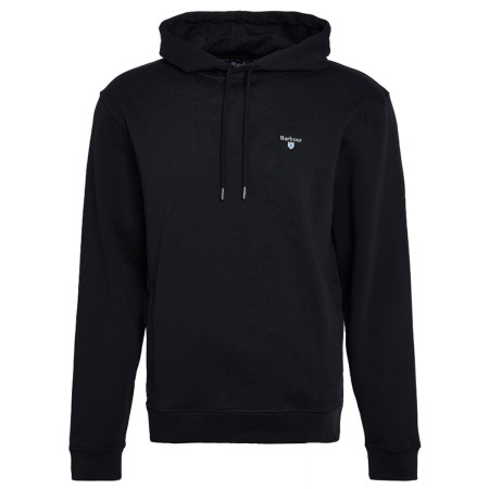 Barbour Sweat Capuche Black