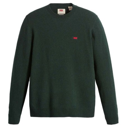 Pull-over Levi's laine col rond vert