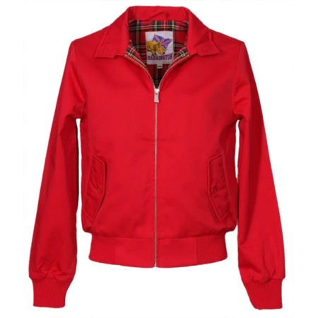 Blouson Harrington Femme Rouge Original