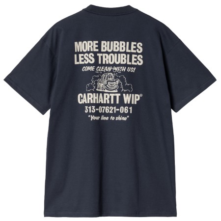 Carhartt Wip Tee Shirt Troubles Blue