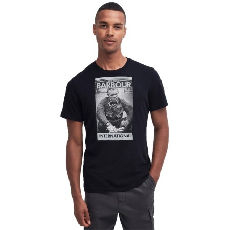 BARBOUR TEE SHIRT MOUNT TEE STEVE MCQUEEN