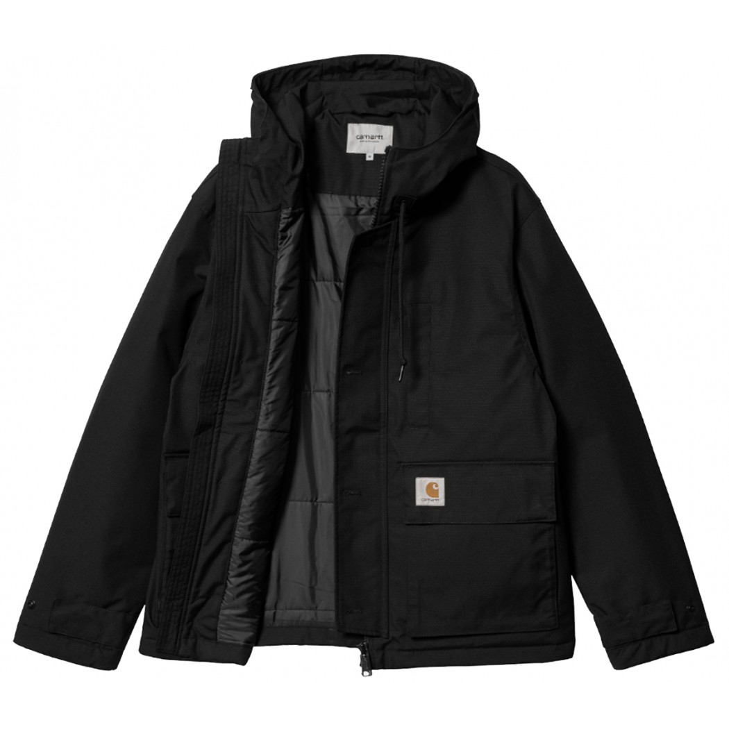 Blouson Carhartt Valley Ripstop Black The Store Boys Diffusion