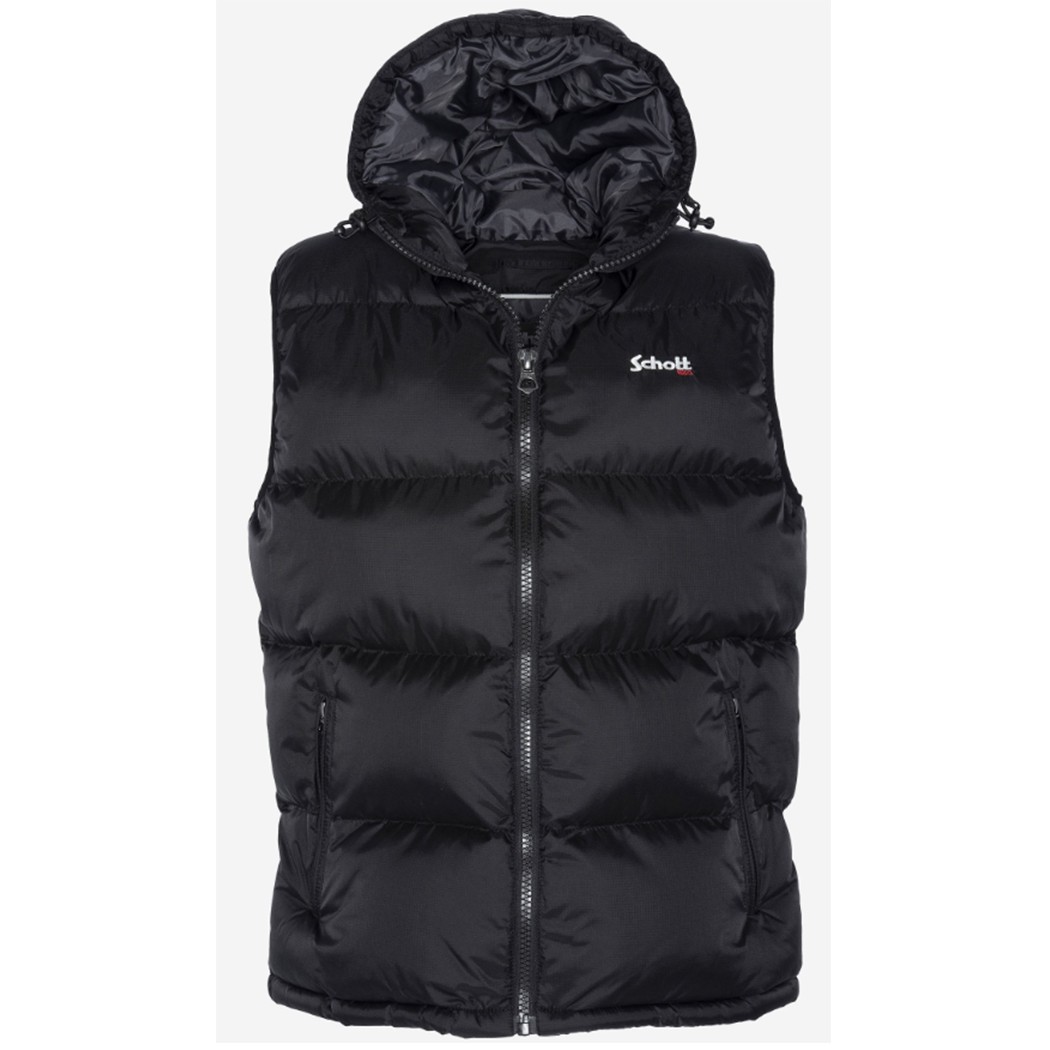 SCHOTT Doudoune sans manche a capuche The Store Boys Diffusion